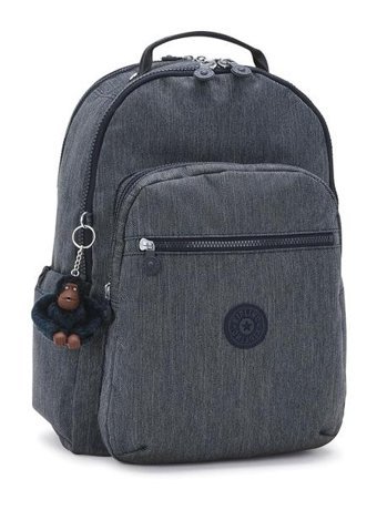 Kipling Seoul Lap Büyük Boy Lacivert Marıne Navy Kadın Sırt Çantası