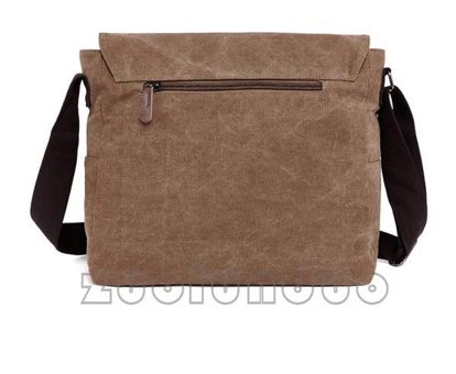 Zuolunduo Moda Çapraz Kahverengi Erkek Sırt Çantası
