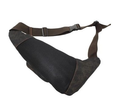 Ççs 30700S Siyah Kanvas Kumaş Çapraz Body Bag Erkek Sırt Çantası
