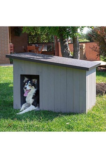 Ferplast Argo 100 Dış Mekan Ahşap Köpek Kulubesi