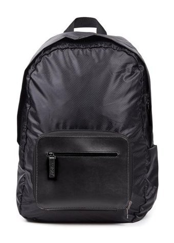 Lexon Packable Katlanabilir Siyah Erkek Sırt Çantası