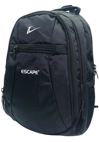 Necati 15.6 İnç Laptop Bölmeli Kumaş Siyah682 Erkek Sırt Çantası