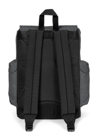 Eastpak Ek65E Austın + Bölmeli Black Denim Gri Melanj Kadın Sırt Çantası
