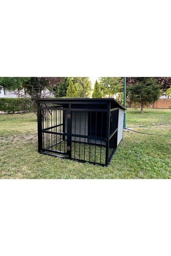 Petpone Garde Yalıtımlı Dış Mekan Alüminyum Köpek Kulubesi