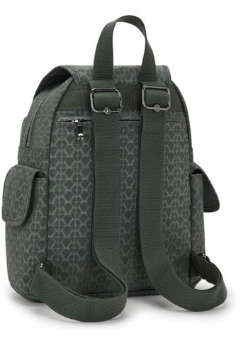 Kipling City Pack Mini Küçük Yeşil Sıgn Green Emb Kadın Sırt Çantası