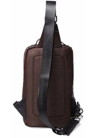 Generic Hakiki Deri Crossbody Ğır Derisi Retro Siyah Erkek Sırt Çantası