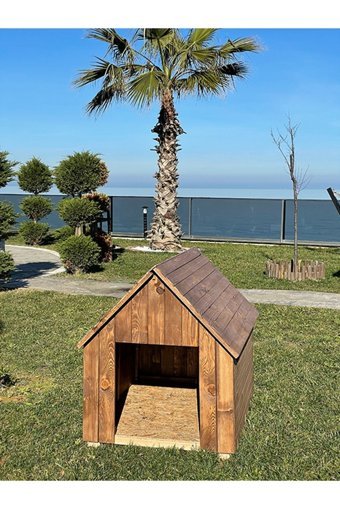 Sevinç Ticaret Dış Mekan Ahşap Köpek Kulubesi