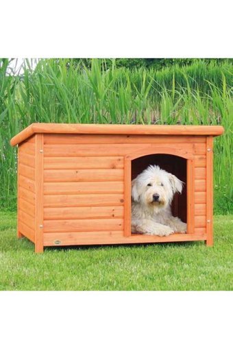 Lisinya Lily EK-003 Dış Mekan Ahşap Köpek Kulubesi