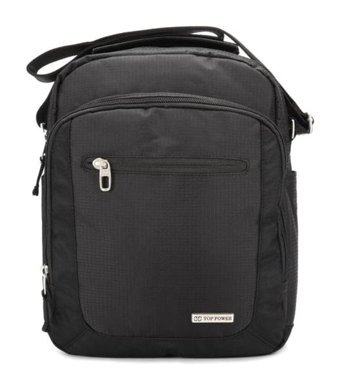 Generic Ipad İçin Crossbody Siyah Ortalama Erkek Sırt Çantası