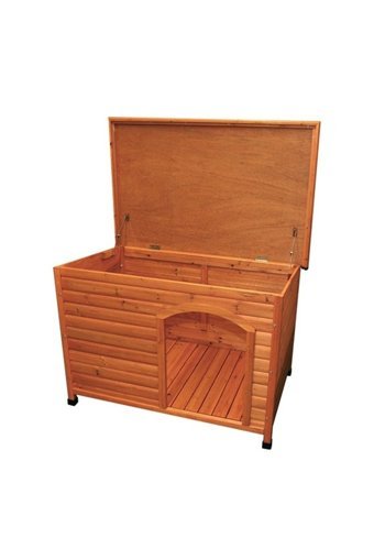 Lisinya Lily EK-003 Dış Mekan Ahşap Köpek Kulubesi