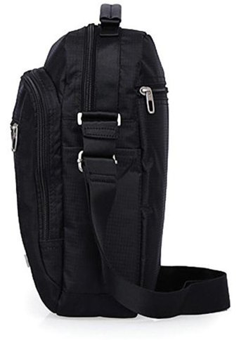 Generic Ipad İçin Crossbody Siyah Ortalama Erkek Sırt Çantası