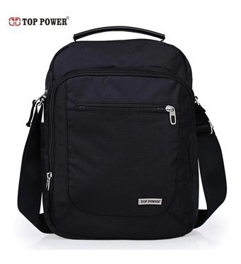 Generic Ipad İçin Crossbody Siyah Ortalama Erkek Sırt Çantası