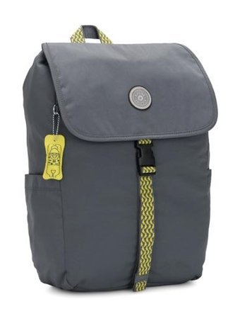 Kipling Winton Büyük Boy Gri Dark Carbon Gri Kadın Sırt Çantası