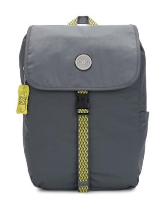 Kipling Winton Büyük Boy Gri Dark Carbon Gri Kadın Sırt Çantası