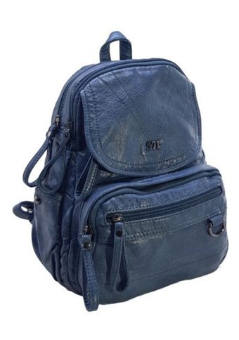 Baginn Y.S.Deri Mini Boy Vegan Deri 001 Vizon Kadın Sırt Çantası