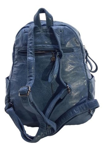 Baginn Y.S.Deri Mini Boy Vegan Deri 001 Vizon Kadın Sırt Çantası