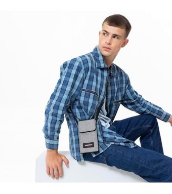 Eastpak Daller Pouch Sunday Mini Gri Erkek Sırt Çantası