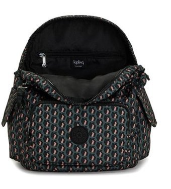 Kipling City Pack S Desenli 3D K Pınk Kadın Sırt Çantası