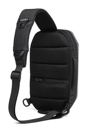 Ozuko 9509 Suya Dayanıklı Hardshell Tek Siyah Erkek Sırt Çantası