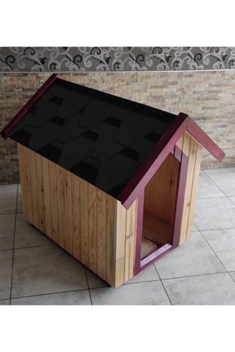 Narım Yalıtımlı Dış Mekan Ahşap Köpek Kulubesi
