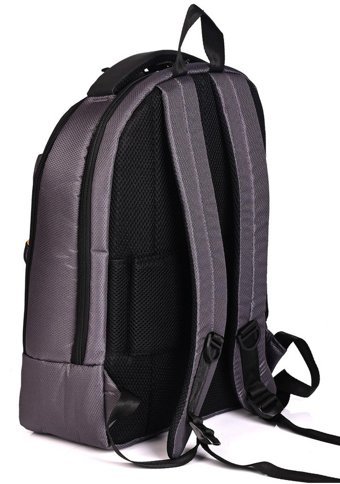 Fossil 7001 Laptop Ve Tablet Bölmeli Evrak Gri Erkek Sırt Çantası
