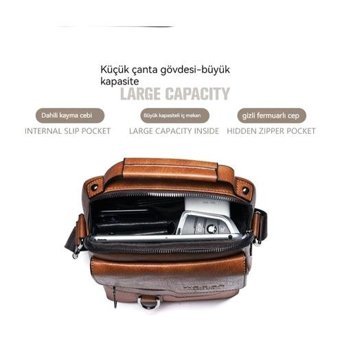 Eternal Luck Yatay Siyah Erkek Sırt Çantası