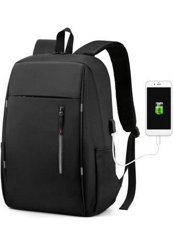 Kkfaka Laptop Siyah Erkek Sırt Çantası