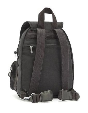 Kipling Firefly Up Küçük Siyah Black Noır Kadın Sırt Çantası
