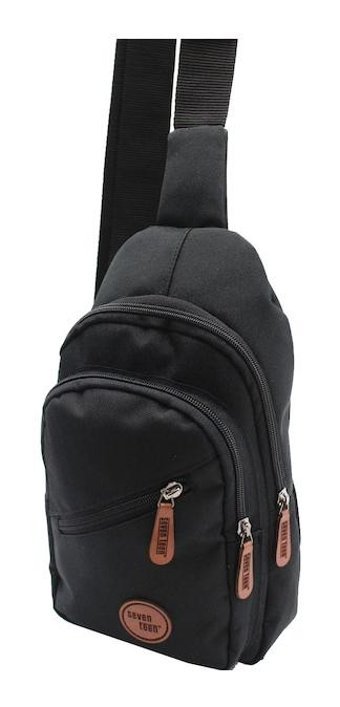 Seventeen 3475 Freebag Çapraz Siyah Siyah Erkek Sırt Çantası