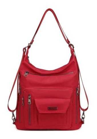 Luvi Shoes 2129 Kırmızı Kadın Sırt Çantası