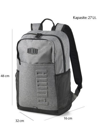Puma S 07922202 Gri Erkek Sırt Çantası