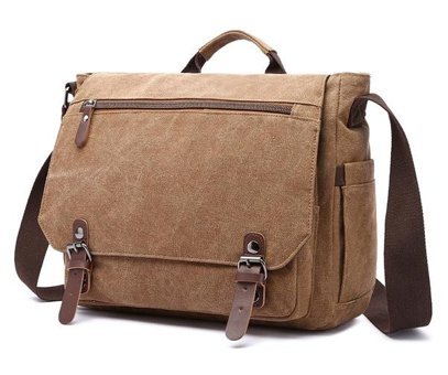 Zuolunduo Günlük Crossbody Kahverengi Erkek Sırt Çantası
