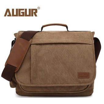 Augur 8507 Retro Çapraz Askı Kahverengi Erkek Sırt Çantası