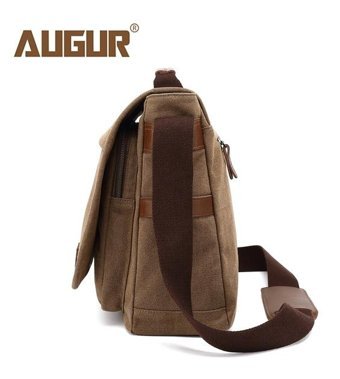 Augur 8507 Retro Çapraz Askı Kahverengi Erkek Sırt Çantası