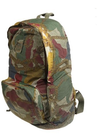 Kipling Old Cotton Cargo 5025 Desenli Yeşil Çok Renkli Kadın Sırt Çantası