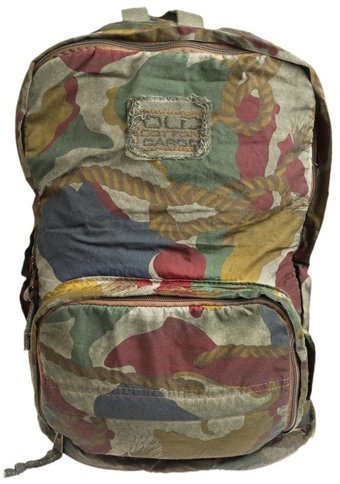 Kipling Old Cotton Cargo 5025 Desenli Yeşil Çok Renkli Kadın Sırt Çantası