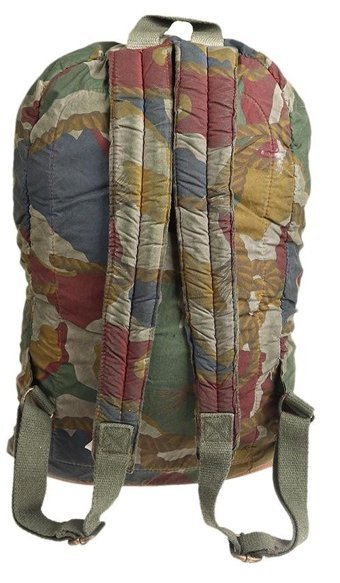 Kipling Old Cotton Cargo 5025 Desenli Yeşil Çok Renkli Kadın Sırt Çantası