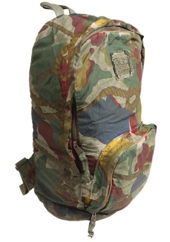 Kipling Old Cotton Cargo 5025 Desenli Yeşil Çok Renkli Kadın Sırt Çantası