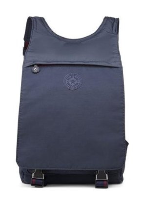 Smart Bags Orta Boy Krinkıl Kumaş 3114 Lacivert Kadın Sırt Çantası