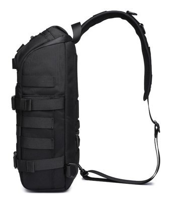 Ozuko 9738 Gündelik Su Geçirmez Crossbody Kamuflaj Erkek Haki Sırt Çantası