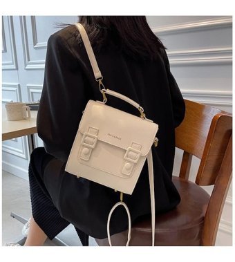 Chelsea Moda Yeni Basit Ve Çok Yönlü Crossbody Kahverengi Kadın Sırt Çantası
