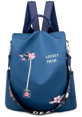 Oloey Outdoor Hafif Mavi Kadın Sırt Çantası