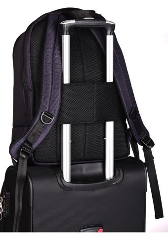 Fossil 7001 Laptop Ve Tablet Bölmeli Evrak Lacivert Erkek Sırt Çantası