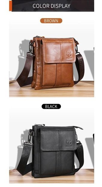 Bull Captan Crossbody Siyah Erkek Sırt Çantası
