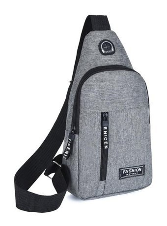 Happyplanet Çok Fonksiyonlu Spor Ve Eğlence Tek Kat Gri Erkek Sırt Çantası
