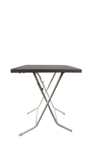 Yılmaz Masacılık Katlanabilir Dikdörtgen Plastik 55x60 cm Gri Kamp Masası