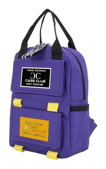 Case Club 860 Mor Günlük El Kadın Sırt Çantası
