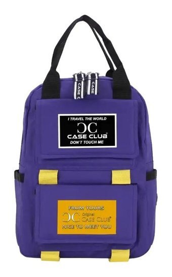 Case Club 860 Mor Günlük El Kadın Sırt Çantası