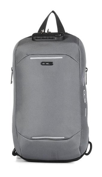 Ççs 31301 Çapraz Gri Erkek Sırt Çantası