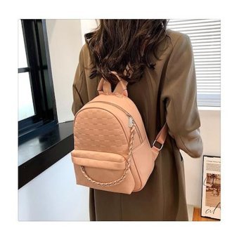 Worryfreeshopping Gündelik Bag1320 Toz Pembe Kadın Sırt Çantası